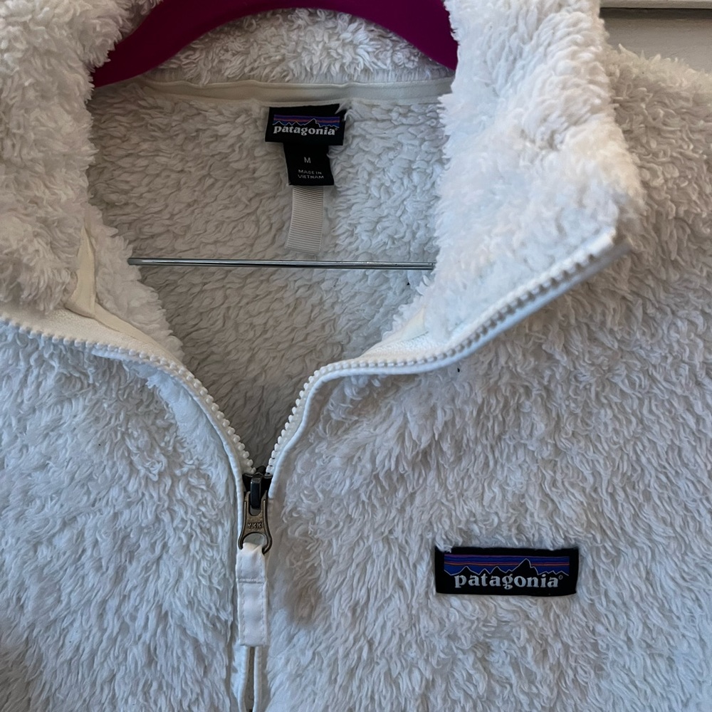 Patagonia Women's Los Gatos 1/4 Zip Pullover- White